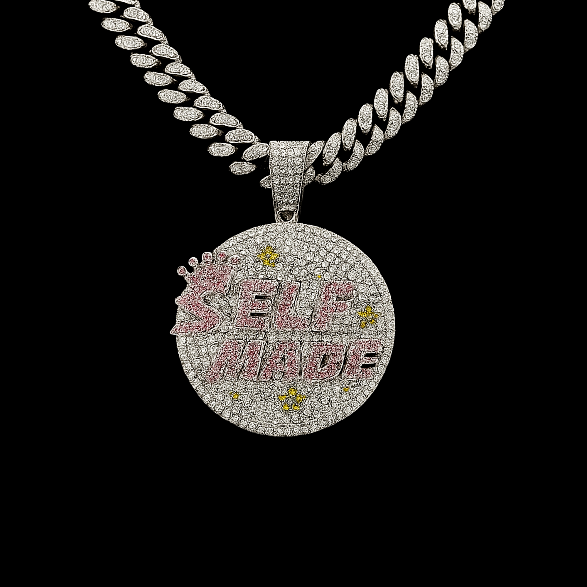 Self Made Iced Out Chain + Pendant